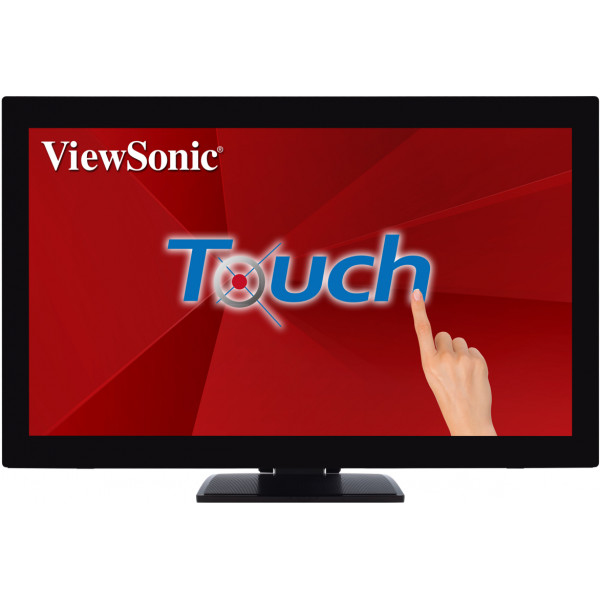 Viewsonic TD2760 computerskærm 68,6 cm (27") 1920 x 1080 pixel Fuld HD LED Berøringsskærm Multibruger Sort