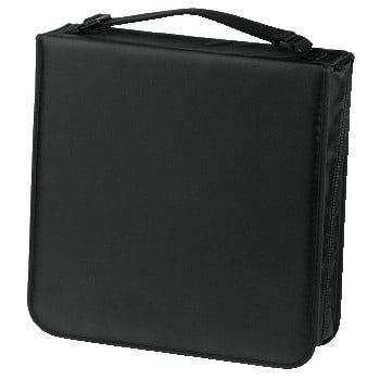 Hama CD Wallet Nylon 208, black 208 diske Sort Hama CD Wallet Nylon 208, black 208 diske Sort