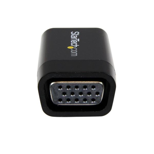 StarTech.com HD2VGAMICRO kabel kønsskifter Sort
