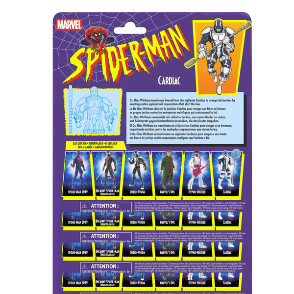 Marvel Spider-Man Marvel Legends Series Cardiac