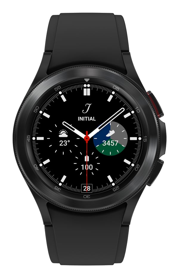 Samsung Galaxy Watch4 Classic 3,05 cm (1.2") OLED 42 mm Digital 396 x 396 pixel Berøringsskærm 4G Sort Wi-Fi GPS (satellit)