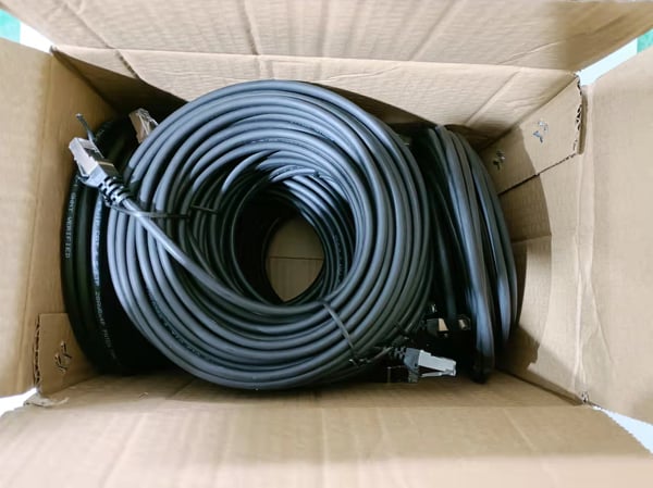 Equip 635596 netværkskabel Sort 10 m Cat6 S/FTP (S-STP) Rund