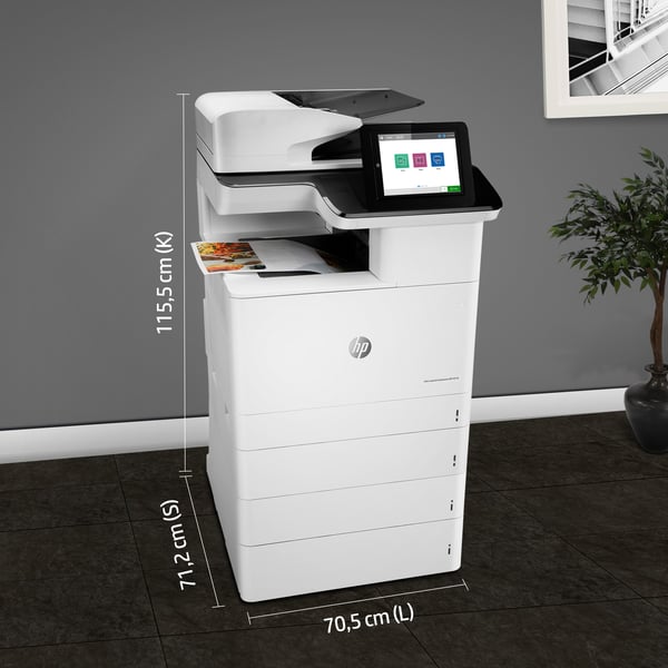 HP Color LaserJet Enterprise LaserJet Enterprise M776dn Multifunction Väri Tulostin, Vain Ethernet; Kopiokone, skanneri