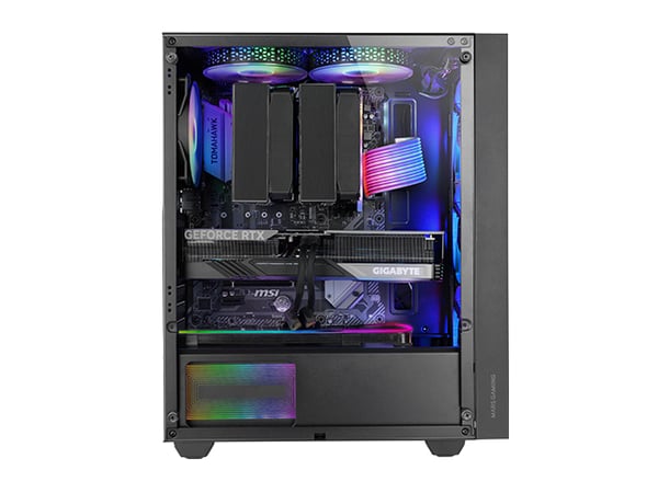 Mars Gaming MC-AIR datorväskor Midi Tower Svart