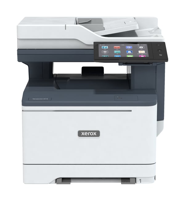 Xerox VersaLink C415 A4 40 sid/min dubbelsidig kopiering/utskrift/scanning/fax, PS3 PCL5e/6, 2 magasin Totalt 251 ark