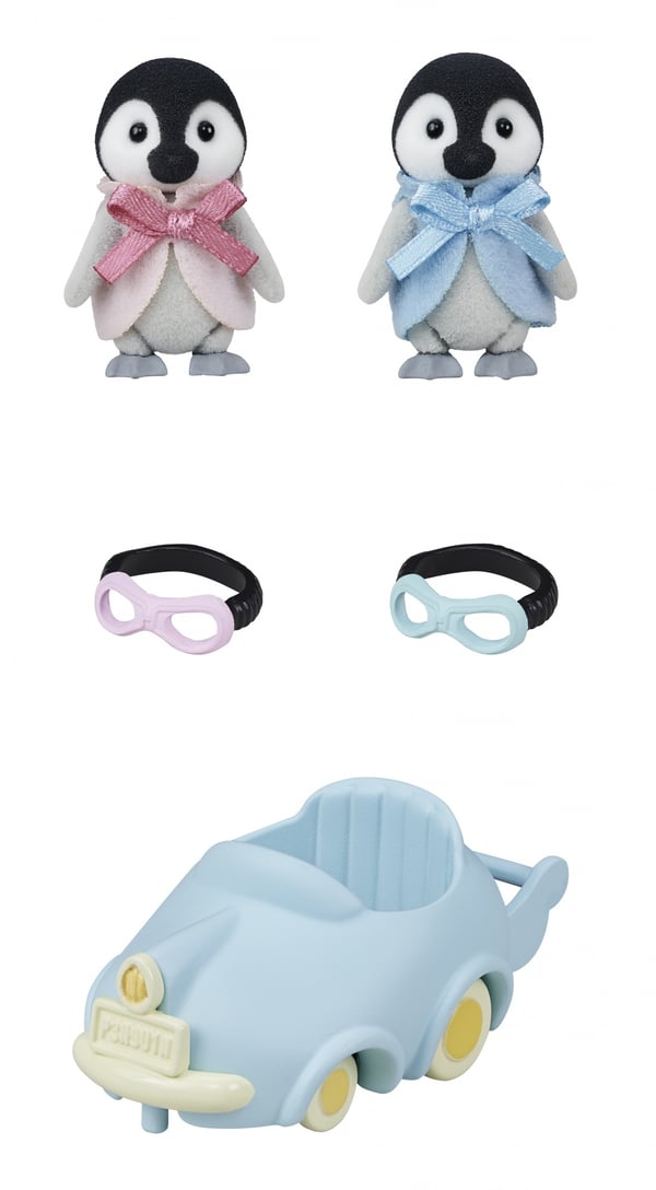 Sylvanian Families Baby pingviner Cykel & Legesæt