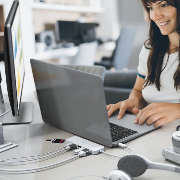 j5create JCD373-N USB-C® lättviktig multiadapter