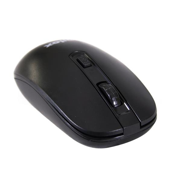 Nilox MOUSE WIRELESS BLACK 1000 DPI mus Wi-Fi Optisk 1600 dpi