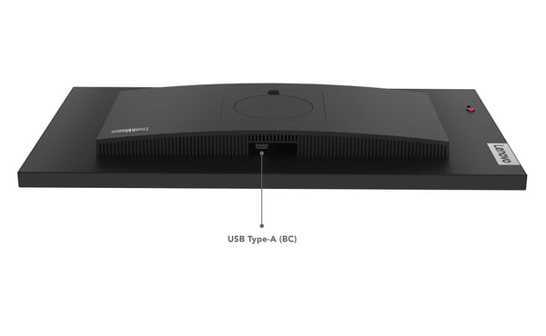 Lenovo ThinkVision P24q-30 tietokoneen litteä näyttö 60,5 cm (23.8") 2560 x 1440 pikseliä Quad HD LED Musta
