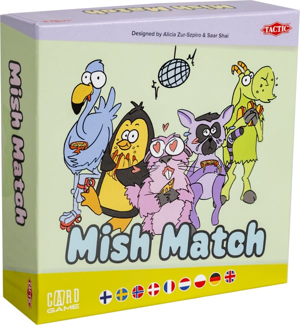 Tactic Mish Match Kortspil Matching