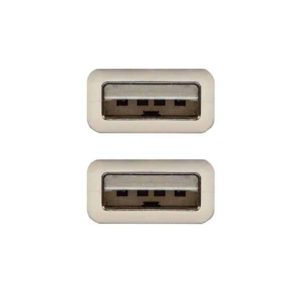 Nanocable 10.01.0304 USB-kabel USB 2.0 3 m USB A Beige