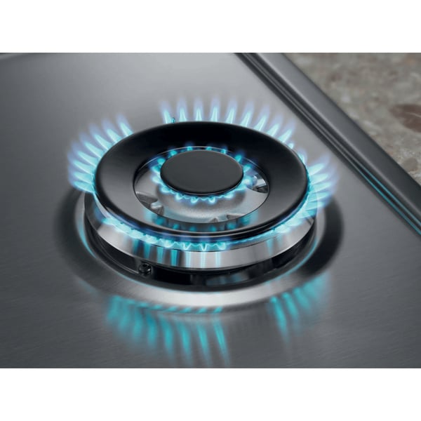 Electrolux RGG6243LOX Svart, Rostfritt stål Inbyggd 60 cm Gas 4 zone(s)