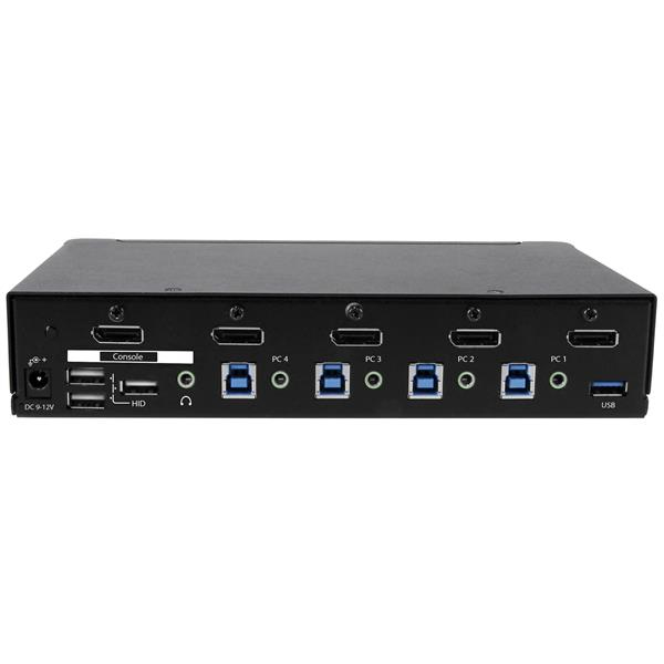 StarTech.com SV431DPU3A2 KVM-kytkin Telineasennus Musta