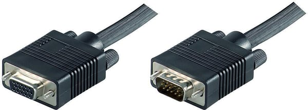 Microconnect MONGH3B VGA-kaapeli 3 m VGA (D-Sub) Musta