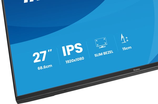 iiyama ProLite XB2797HSU-B1 tietokoneen litteä näyttö 68,6 cm (27") 1920 x 1080 pikseliä Full HD LED Musta