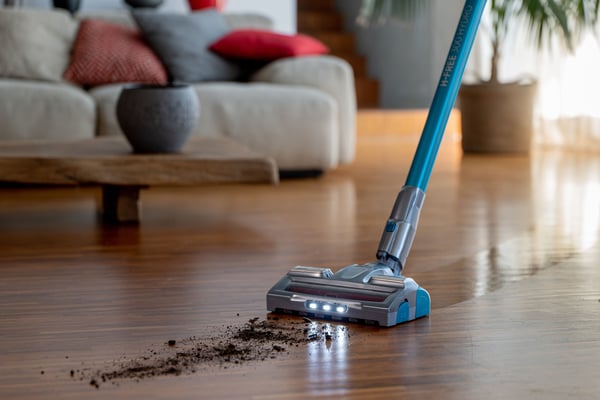Hoover HF322YHM 011 Skaftdammsugare, 2-i-1 Batteri Torr Tyg Utan påse 0,7 l 280 W Grå