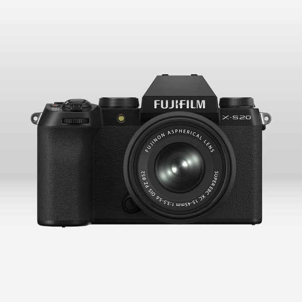 Fujifilm X -S20 + XC15-45mmF3.5-5.6 OIS PZ MILC krop 26,1 MP X-Trans CMOS 4 6240 x 4160 pixel Sort Fujifilm X -S20 + XC15-45mmF3.5-5.6 OIS PZ MILC krop 26,1 MP X-Trans CMOS 4 6240 x 4160 pixel Sort