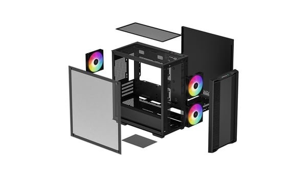 DeepCool CC360 ARGB Mini Tower Sort