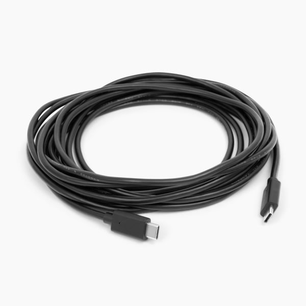 Owl Labs USB C Male to USB C Male Cable for Meeting Owl 3 (16 Feet / 4.87M) USB-kablar 4,87 m Svart