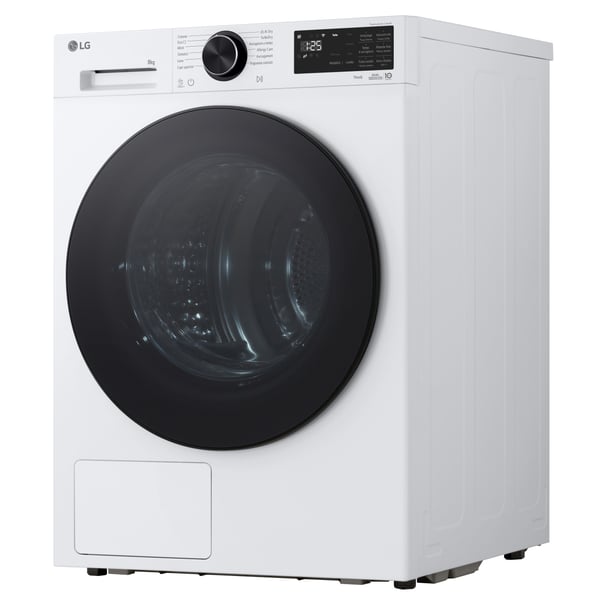 LG RHX7010TLB tørretumbler Fritstående Front-læsning 10 kg Hvid