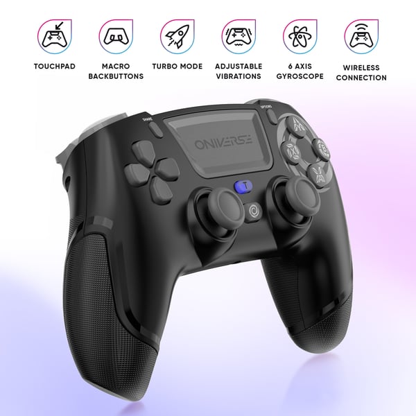 Oniverse Revolt Sort Bluetooth Gamepad Analog/digital Android, PC, PlayStation 4, Playstation 3, iOS