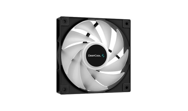 DeepCool AG400 Processor Luftkøler 12 cm Sort, Stål