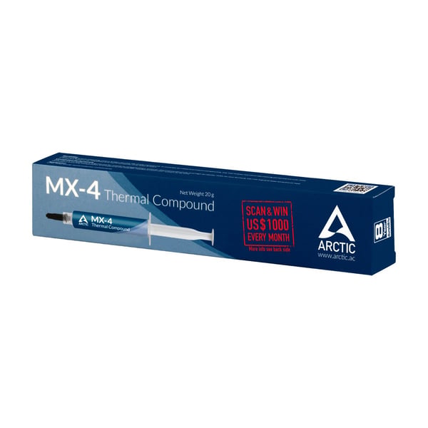 ARCTIC MX-4 kølekomponent Termisk pasta 8,5 W/mK 20 g