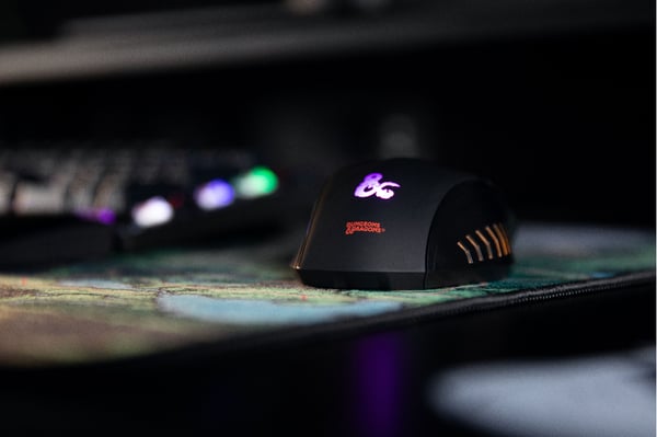 Konix KX DND GAMING MOUSE hiiri Pelaaminen Oikeakätinen USB A-tyyppi Optinen 2500 DPI