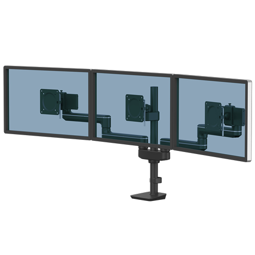 Fellowes Tallo 8615701 skærmbeslag og -stativer 81,3 cm (32") Skrivebord Sort