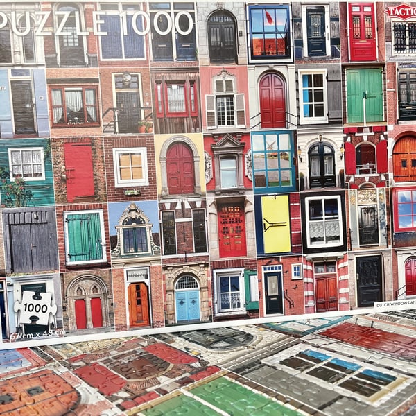 Tactic Dutch Windows and Doors 1000 pcs Pussel 1000 styck Konst