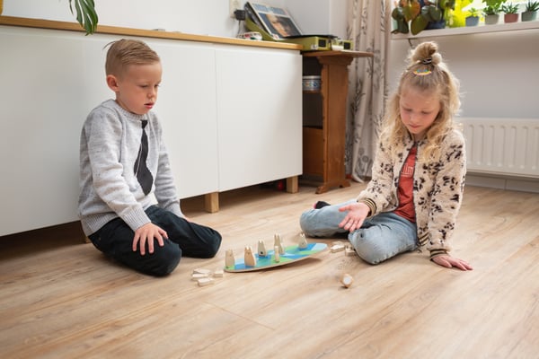 BS Toys GA460 brætspil Balance Bunnies Finmotorik (smidighed)
