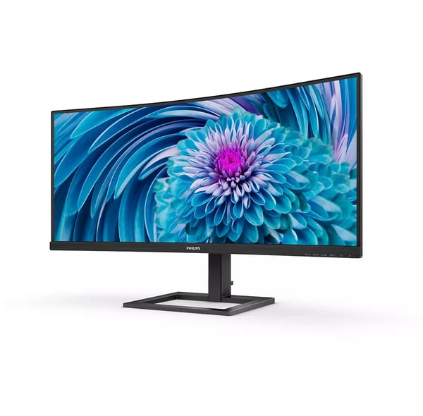 Philips E Line 346E2CUAE/00 computerskærm 86,4 cm (34") 3440 x 1440 pixel Wide Quad HD+ LCD Sort