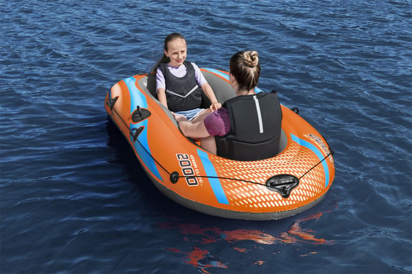 Bestway 61139 / 23 Uppblåsbar båt 2 personer Forsränning Flotte