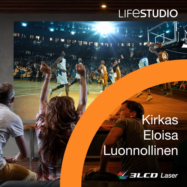 Epson Lifestudio Grand Plus EH-LS970W – timantinvalkoinen