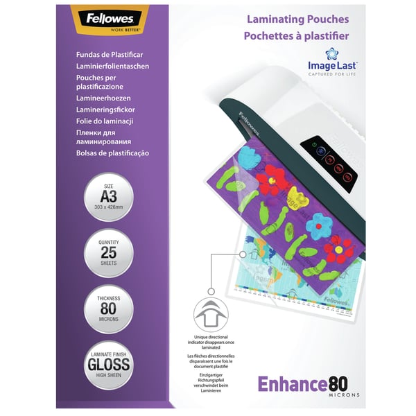 Fellowes 5396403 plastlomme 25 stk