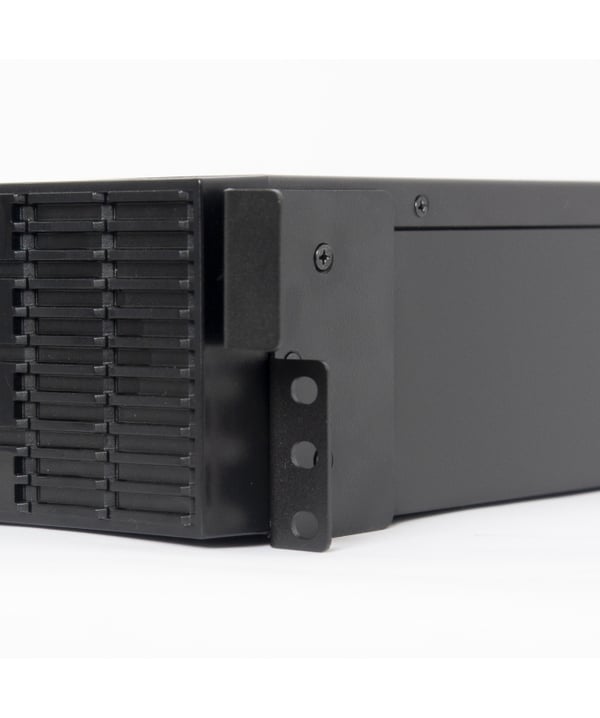 Vultech GS-1KVAS-RK UPS-virtalähde Taajuuden kaksoismuunnos (verkossa) 1 kVA 1000 W 8 AC-pistorasia(a)