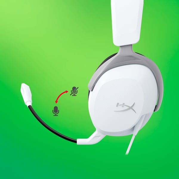 HyperX CloudX Stinger 2 Core -pelikuulokkeet, Xbox, valkoinen