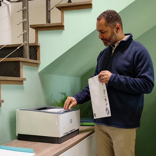 HP LaserJet Pro 3202dw Trådlöst Multifunction Färg Skrivare, Dubbelsidig