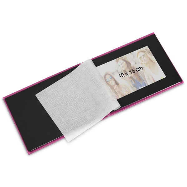 Hama 4007249901507 fotoalbum og arkbeskyttelse Sort 50 ark 10 х 15 Spiral indbinding