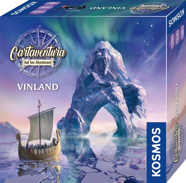 Kosmos Cartaventura Vinland Cartaventure Vinland 60 min Kortspel Resor/äventyr