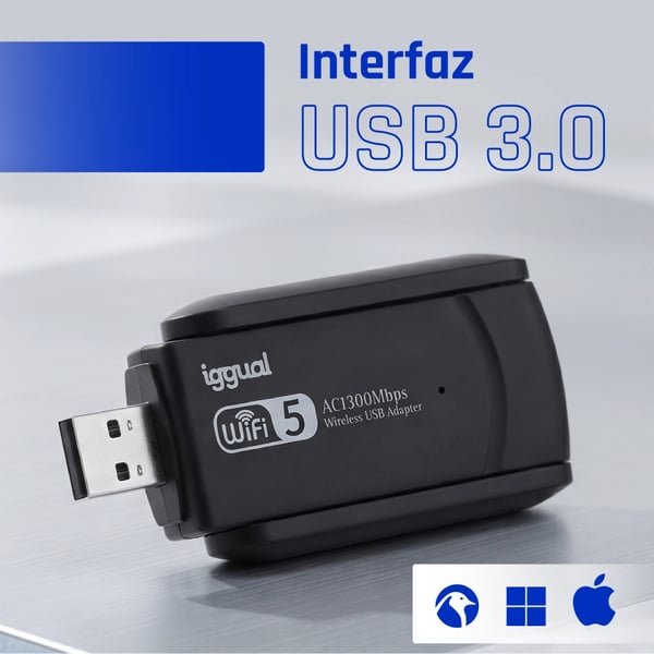 iggual IGG320952 netværkskort WLAN 1300 Mbit/s