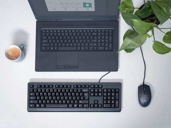 Trust TM-101 datormöss Kontor Ambidextrous Optisk 1200 DPI