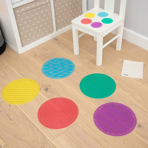 Tickit SiliShapes Sensory Circle Set