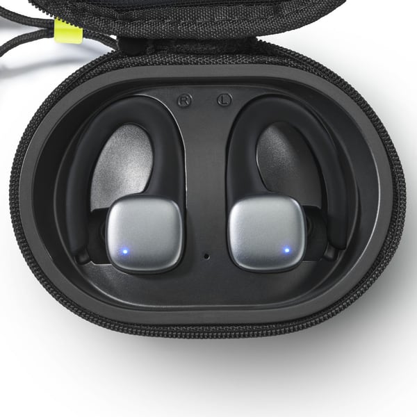 Hama Spirit Athletics Headset True Wireless Stereo (TWS) Ørekrog Sport Bluetooth Sort, Gul