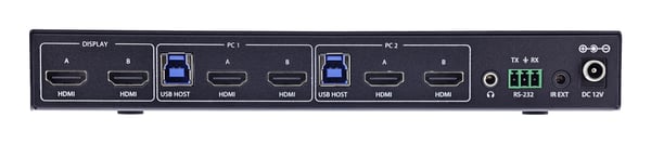 InLine 57885H KVM-switchar Rackmontering Svart