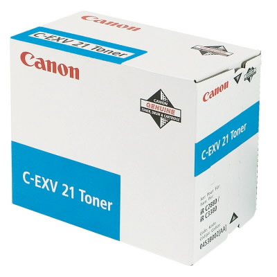 Canon C-EXV 21 tonerpatron 1 stk Original Blå