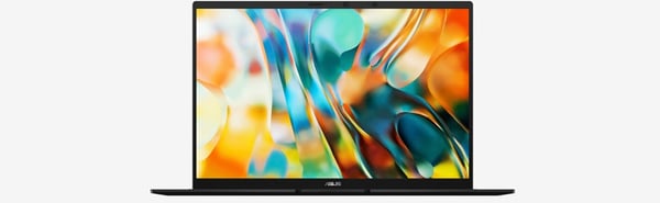 ASUS Zenbook 14 OLED UM3406GA-QD030W Copilot+ PC AMD Ryzen AI 7 445 Laptop 35,6 cm (14") WUXGA 32 GB LPDDR5x-SDRAM 1 TB SSD Wi-Fi 6E (802.11ax) Windows 11 Home Tysk Sort