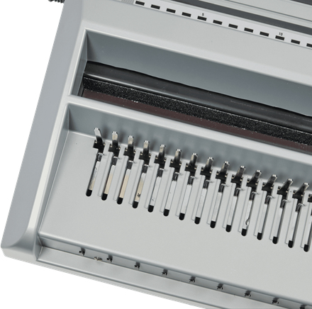 GBC MB20 MultiBind Heavy Duty Comb og Wire indbindingsmaskine, kapacitet 270 A4-ark