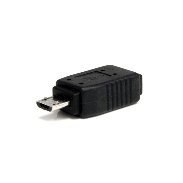 StarTech.com UUSBMUSBMF kabel kønsskifter Micro-USB B Mini-USB B Sort