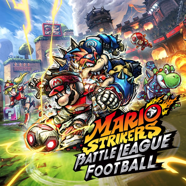 Nintendo Mario Strikers: Battle League Football Standard Hollandsk, Engelsk, Spansk, Fransk, Italiensk, Portugisisk, Russisk Nintendo Switch